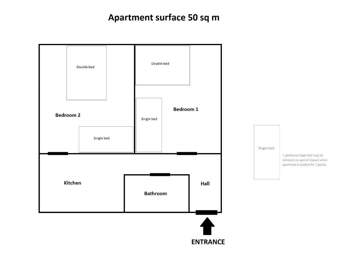 Light Apartment Zyblikiewicza Street Krasków Eksteriør bilde